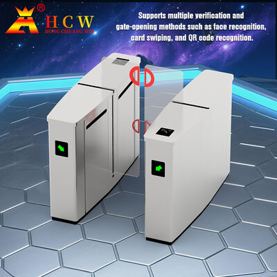 HCW Durable Barrier Turnstile Gate,Corrosion Resistant Sliding Gate System and Durable 304 Stainless Steel Barrier Turnstile Gate