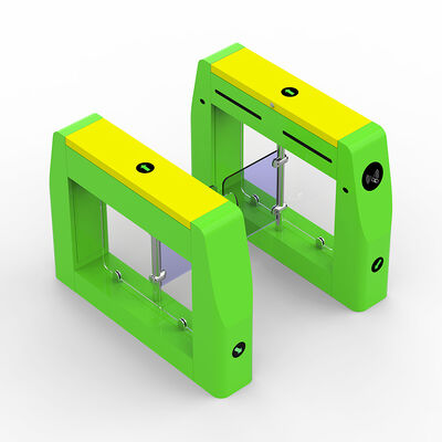 HCW Automatic Turnstile Gate with High Throughput 30~40 people/minute Swing Gate,3 Million Trouble-Free Runs Pedestrian Gate