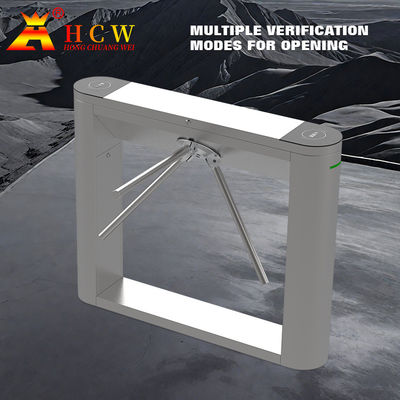 HCW Security Tripod Turnstile Gate Access Control Face Recognition Turnstile برای باشگاه های ورزشی