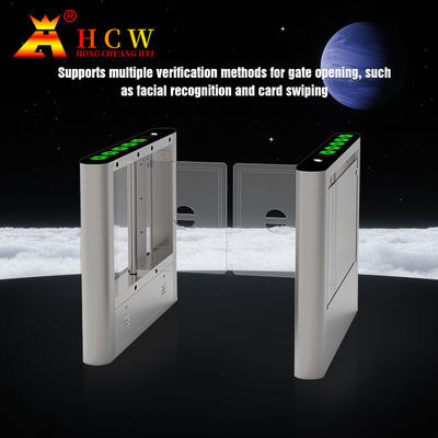 HCW 35-40 نفر / دقیقه گیت سرعت سریع امنیتی گردان RS485 برای ورودی مدرسه