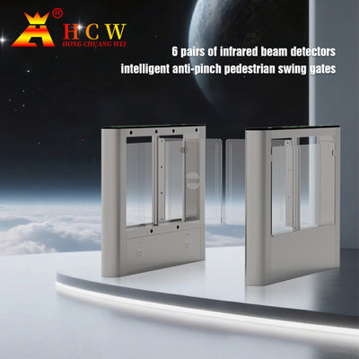 HCW CE مانع دروازه چرخ دار 510mm عرض کنترل دسترسی هوشمند