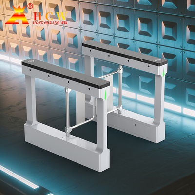 Fingerprint RFID Face Recognition Gate Half Height Turnstile