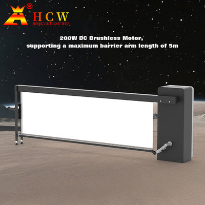Led Light Box Fence Arm Barrier Gate Advertising Electric Parking Barriers 140W/200W