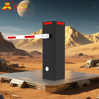 HCW ISO 9001 / CE گواهینامه دروازه مانع پارکینگ با 340 * 340 * 1095mm محفظه و ساخت فولاد سرد رول