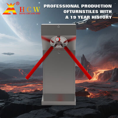 304 Stainless Steel Tripod Turnstile Gate with Long Service Life and High Reliability for Access Control