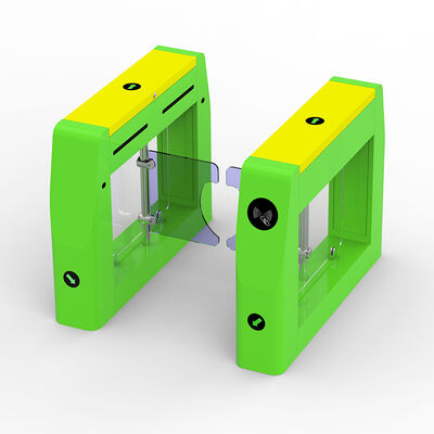 HCW Automatic Turnstile Gate with High Throughput 30~40 people/minute Swing Gate,3 Million Trouble-Free Runs Pedestrian Gate