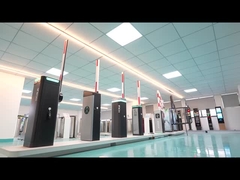 HCW دروازه مانع فلپ چرخ دار