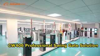 راه حل کنترل دسترسی حرفه ای CW406 Swing Gate